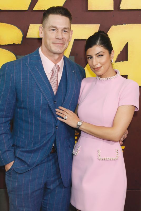 SHAY SHARIATZADEH and John Cena at Heads of State World Premiere in New York 06/24/2025