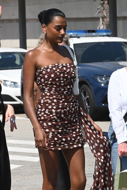 SIMONE ASHLEY Out and About in Barcelona 06/26/2025