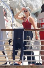 SOFIA RICHIE  at Eden Roc Hotel Pool 06/16/2025