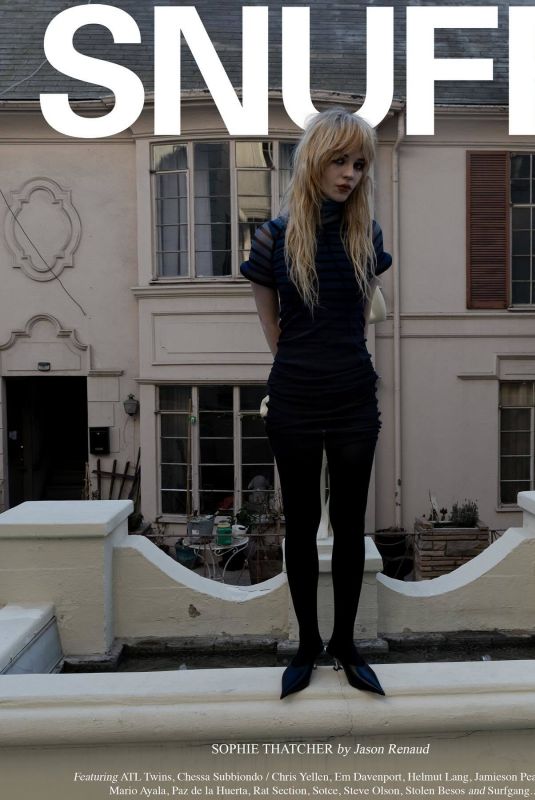 SOPHIETHATCHER for SNUFF Magazine, June 2025