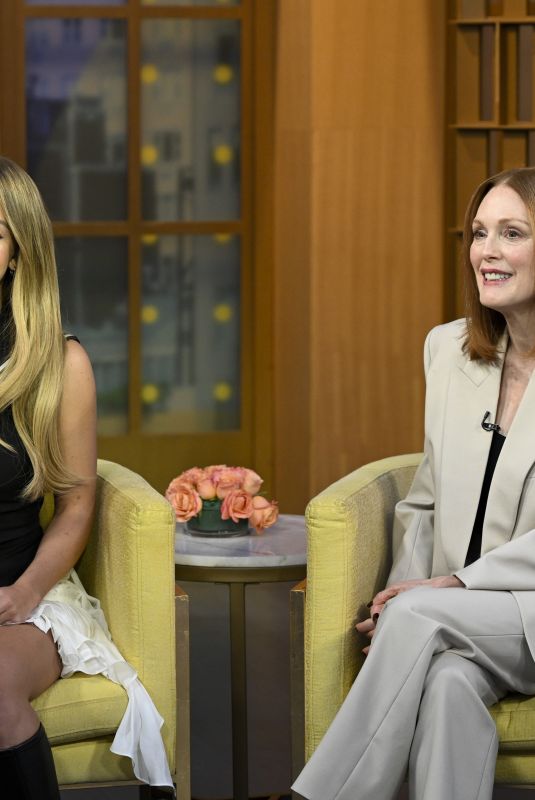 SYDNEY SWEENEY and JULIANNE MOORE at Good Morning America in New York City 06/04/2025