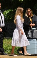 SYDNEY SWEENEY Arrives at Venice Airport 06/29/2025