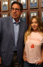 SYDNEY SWEENEY at Boxing Hall of Fame Induction Ceremony and Parade of Champions in Canastota 06/08/2025