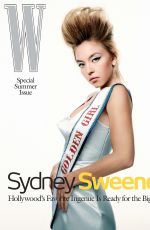 SYDNEY SWEENEY in W Magazine Special Summer Issue, June 2025