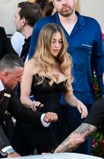 SYDNEY SWEENEY Leaves Gritti Palace Hotel in Venice 06/28/2025