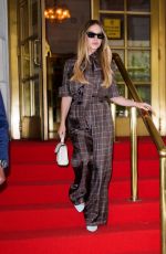 SYDNEY SWEENEY Leaves Her Hotel in New York 06/04/2025