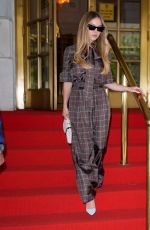 SYDNEY SWEENEY Leaves Her Hotel in New York 06/04/2025