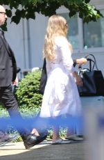 SYDNEY SWEENEY Makes a Low-key Exit from Venice 06/29/2025
