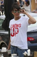 TAMARA TAYLOR Out at Studio City Farmers Market 06/01/2025
