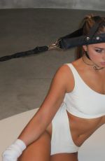 TATE MCRAE on the Set of Just Keep Watching Music Video, May 2025