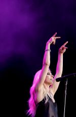 TAYLOR MOMSEN Performs at Power Up Tour at Nissan Stadium in Nashville 05/21/2025