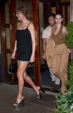 TAYLOR SWIFT and SELENA GOMEZ Out for Dinner in New York City 05/31/2025