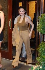 TAYLOR SWIFT and SELENA GOMEZ Out for Dinner in New York City 05/31/2025