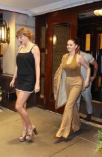 TAYLOR SWIFT and SELENA GOMEZ Out for Dinner in New York City 05/31/2025