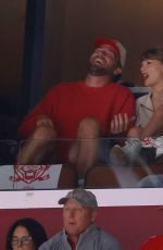 TAYLOR SWIFT and Travis Kelce at Game Four of Stanley Cup Final at Amerant Bank Arena in Sunrise 06/12/2025