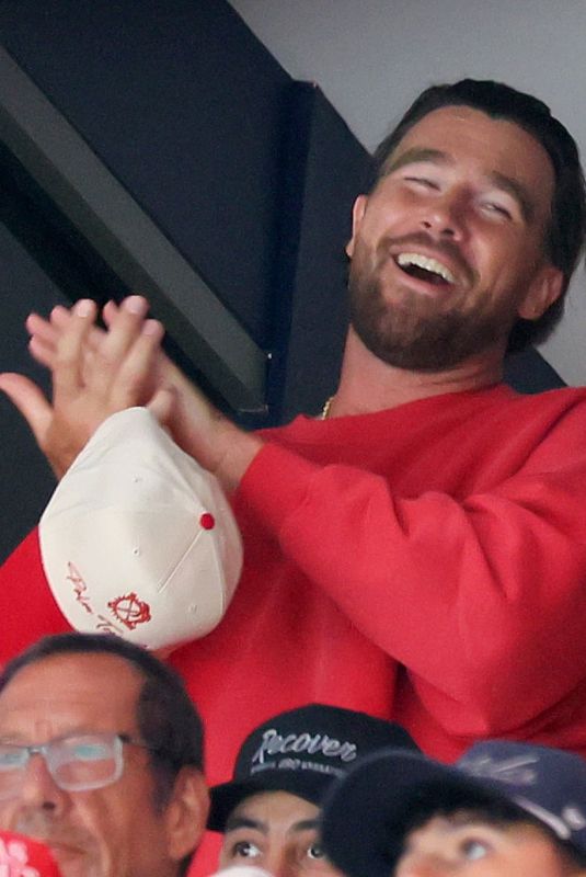 TAYLOR SWIFT and Travis Kelce at Game Four of Stanley Cup Final at Amerant Bank Arena in Sunrise 06/12/2025