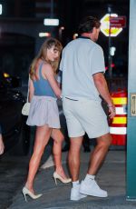 TAYLOR SWIFT and Travis Kelce Out for Dinner at Torrisi in New York City 06/20/2025