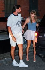 TAYLOR SWIFT and Travis Kelce Out for Dinner at Torrisi in New York City 06/20/2025