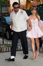 TAYLOR SWIFT and Travis Kelce Out for Dinner in New York City 06/28/2025