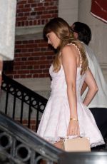TAYLOR SWIFT and Travis Kelce Out for Dinner in New York City 06/28/2025