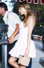 TAYLOR SWIFT and Travis Kelce Out for Dinner in New York City 06/28/2025