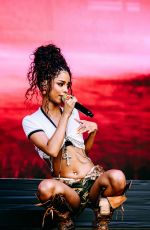 TYLA Performs at 2025 Governors Ball at Flushing Meadows Corona Park in New York City 06/06/2025