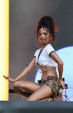 TYLA Performs at 2025 Governors Ball at Flushing Meadows Corona Park in New York City 06/06/2025