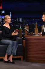 UMA THURMAN at Tonight Show Starring Jimmy Fallon 06/17/2025