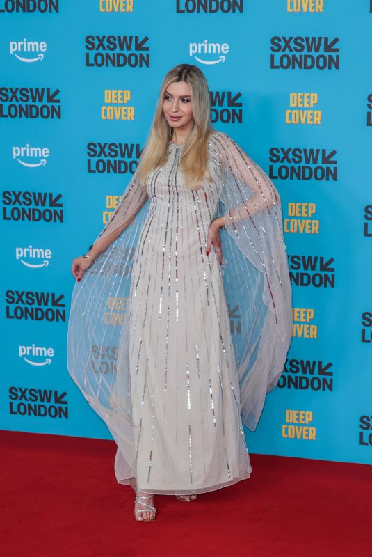 VICTORIA VALENTINE BROWN at Deep Cover Premiere at SXSW in London 06/05/2025