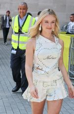 ZARA LARSSON Arrives at BBC Studios in London 0616/2025