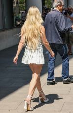 ZARA LARSSON Arrives at BBC Studios in London 0616/2025