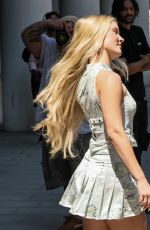 ZARA LARSSON Arrives at BBC Studios in London 0616/2025