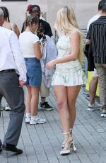 ZARA LARSSON Arrives at BBC Studios in London 0616/2025