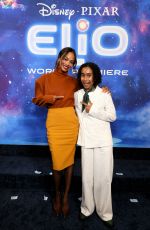 ZOE SALDANA at Elio Premiere at El Capitan Theatre in Los Angeles 06/10/2025