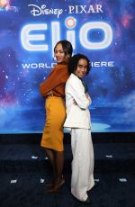 ZOE SALDANA at Elio Premiere at El Capitan Theatre in Los Angeles 06/10/2025