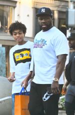 50 Cent Out and About in Los Angeles 07/18/2025