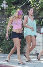 ADDISON RAE Heading to a Pool Party with Friends in Los Angeles 07/18/2025
