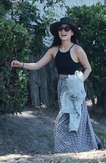 ALICIA HANNAH-KIM Out with Her Dog in Los Angeles 07/01/2025