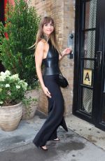 ALISON BRIE Arrives at Soho House in New York 07/30/2025