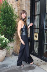 ALISON BRIE Arrives at Soho House in New York 07/30/2025