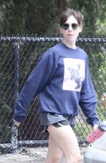ALISON BRIE Out Hiking in Los Feliz 05/02/2025