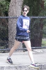 ALISON BRIE Out Hiking in Los Feliz 05/02/2025