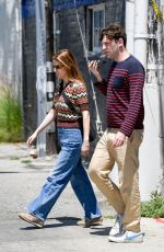 ANNA KENDRCK and Alex Edelman Out at the Farmer