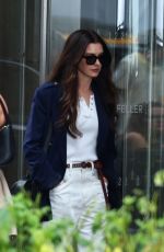 ANNE HATHAWAY and MERYL STREEP on the Set of The Devil Wears Prada 2 in New York City 07/25/2025