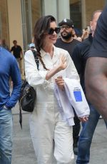 ANNE HATHAWAY at the Set of The Devil Wears Prada 2 in New York 07/24/2025