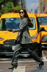 ANNE HATHAWAY on the Set of The Devil Wears Prada 2 in New York City 07/22/2025