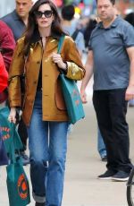 ANNE HATHAWAY Out Book Shopping in New York City 04/28/2025