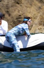 ANNE HATHAWAY with Her Family on Amalfi Coast 07/06/2025