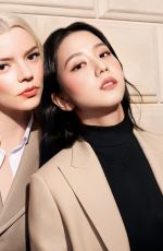 ANYA TAYLOR-JOY and WILLOW SMITH for Dior Forever Hydra Nude Campaign, July 2025