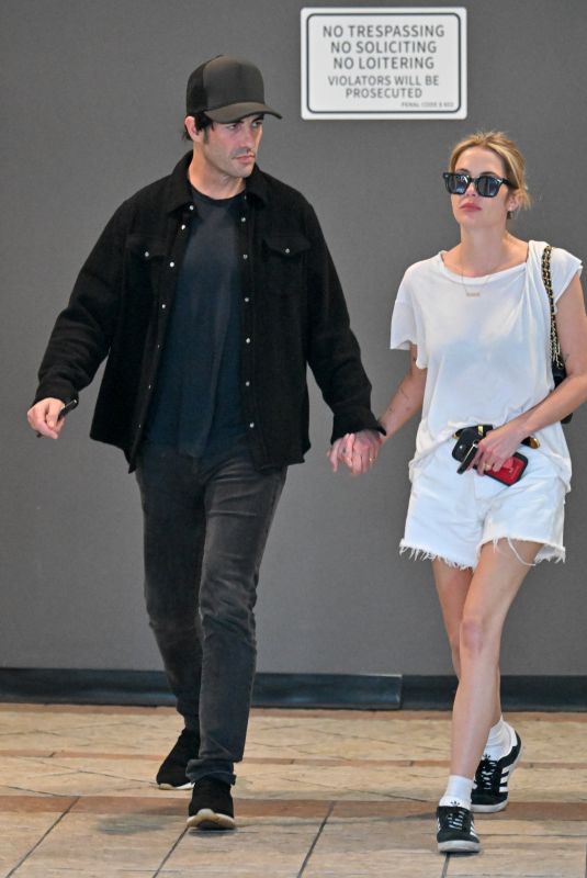 ASHLEY BENSON and Brandon Davis Out for Dinner at Sushi Park 07/01/2025